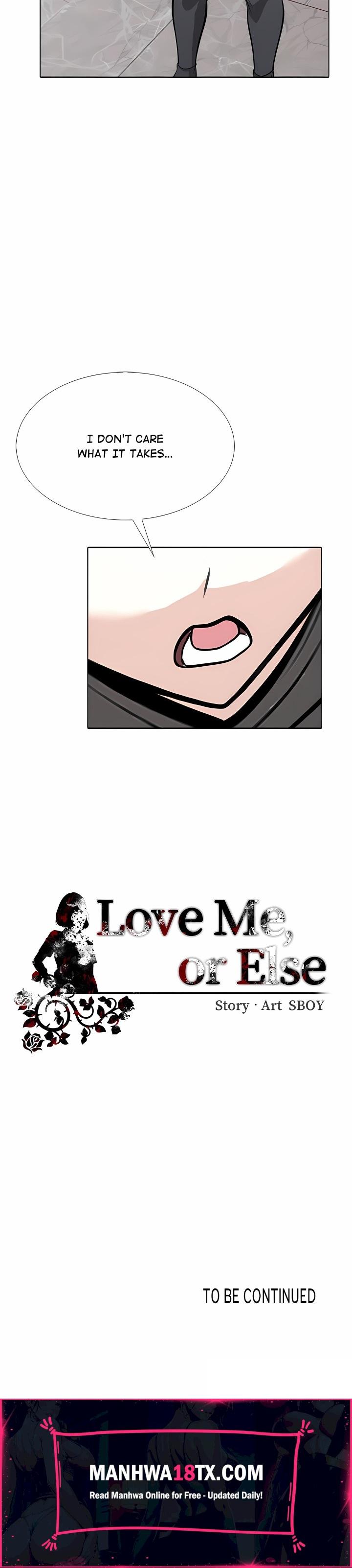 Love Me, or Else Chapter 25 - Page 22