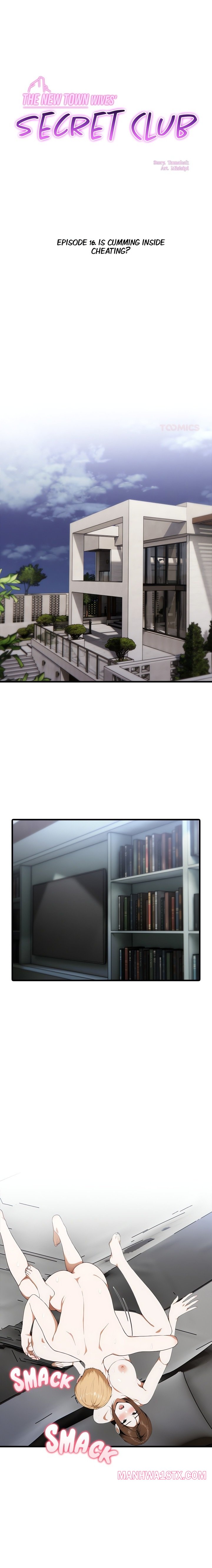 The New Town Wives’ Secret Club Chapter 16 - Page 1