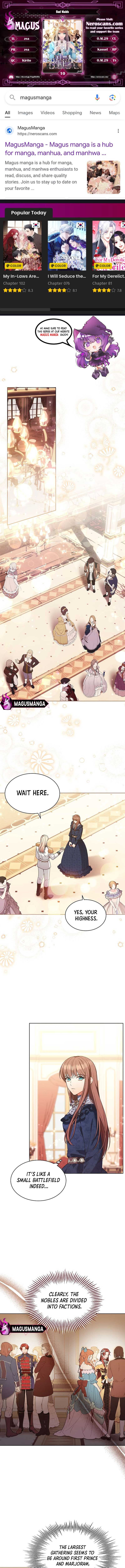 The Wicked Ladies in Waiting Chapter 10 - Page 1