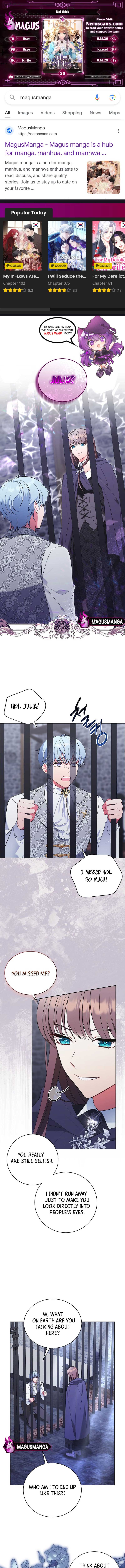 The Wicked Ladies in Waiting Chapter 20 - Page 1