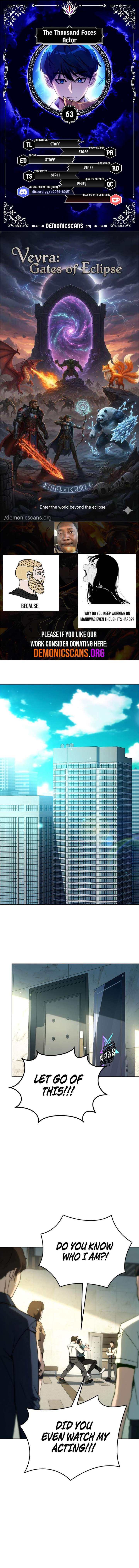 The Thousand Faces Actor Chapter 63 - Page 1