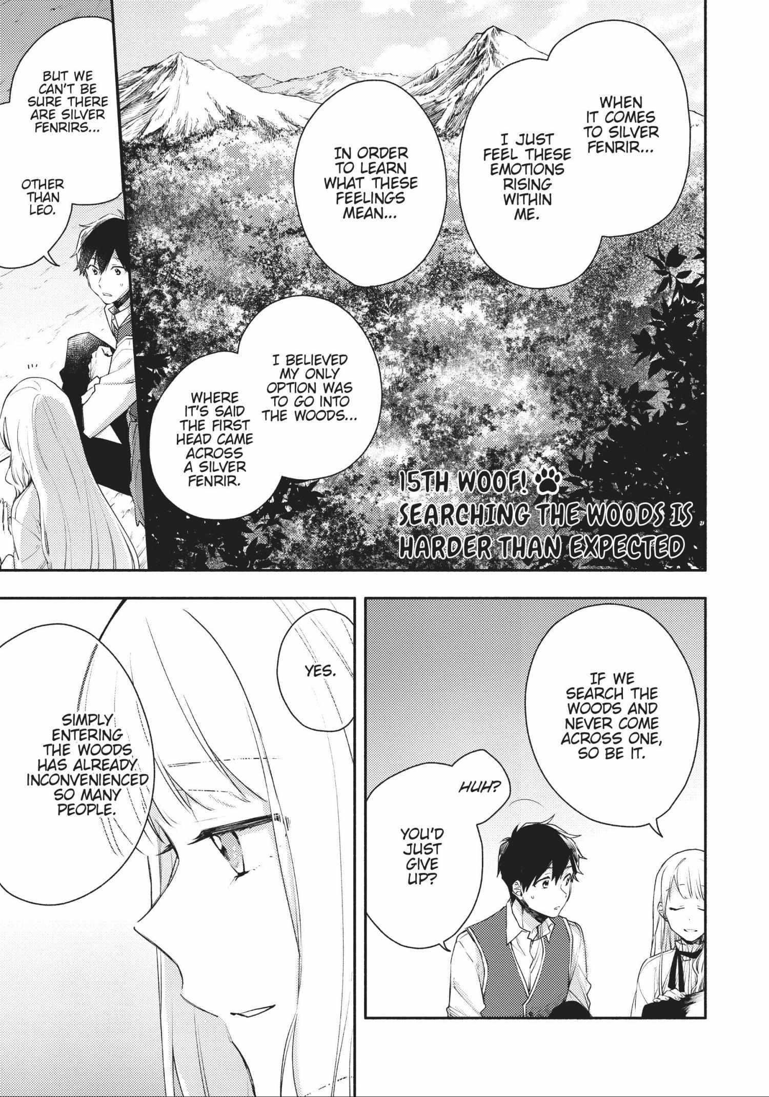 When I moved to another world, my dog became the strongest ~ When Silver Fenrir and I started living in another world ~ Chapter 15 - Page 1