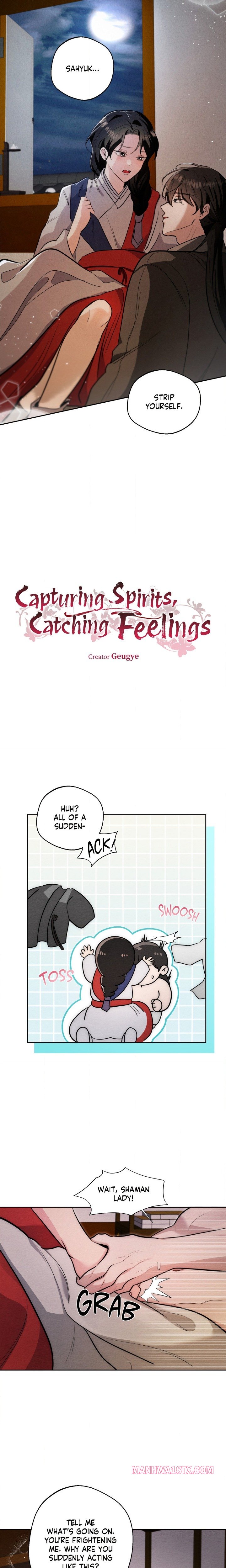 Capturing Spirits, Catching Feelings (Uncensored) Chapter 34 - Page 1