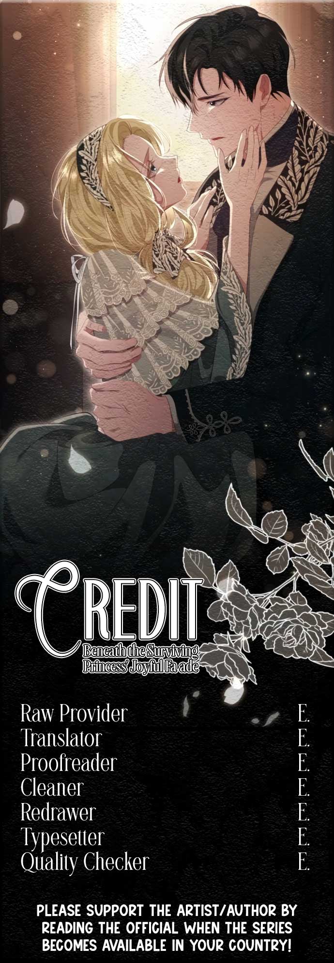 Beneath the Surviving Princess Joyful Facade Chapter 36 - Page 1