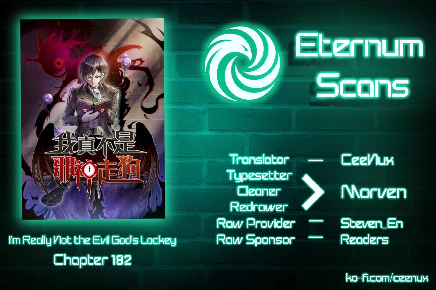 I'm Really Not the Evil God's Lackey Chapter 182 - Page 1