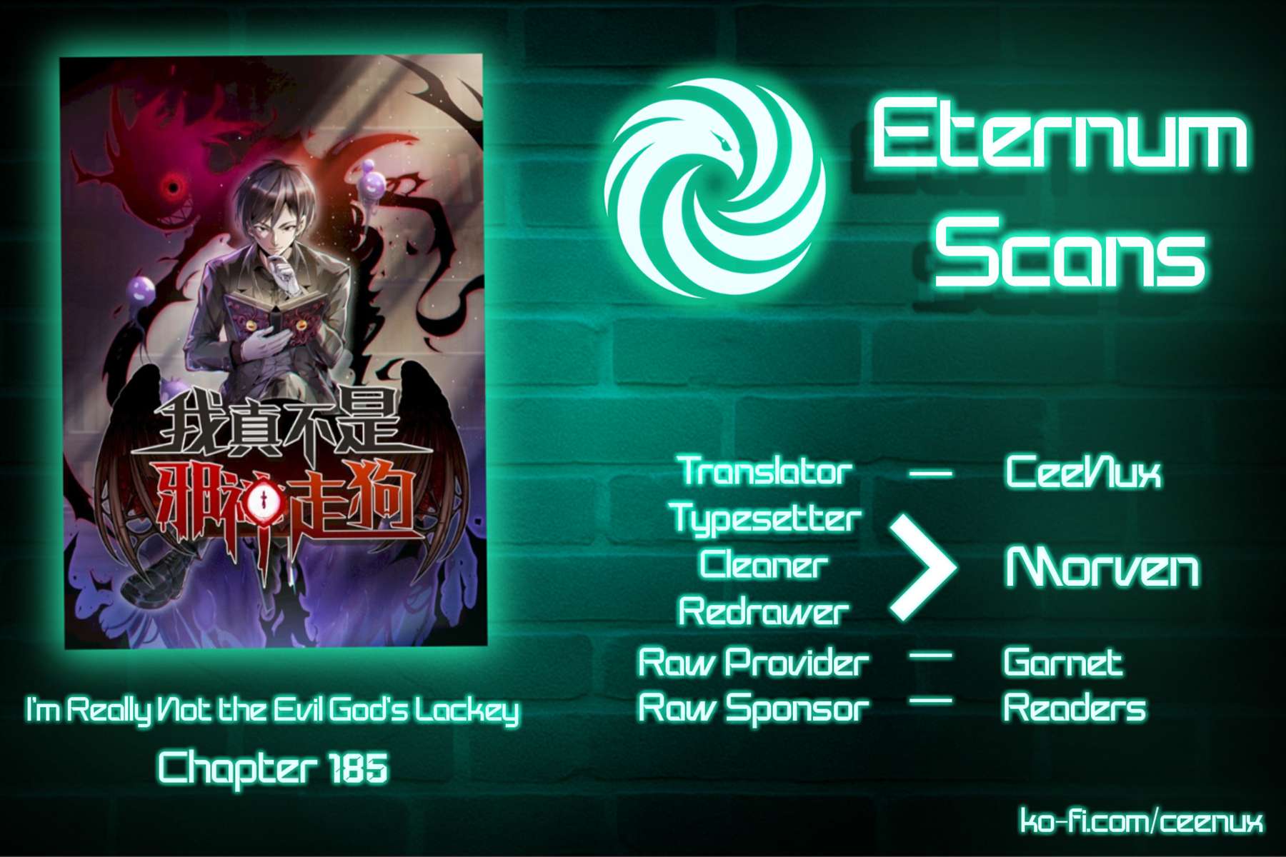 I'm Really Not the Evil God's Lackey Chapter 185 - Page 1