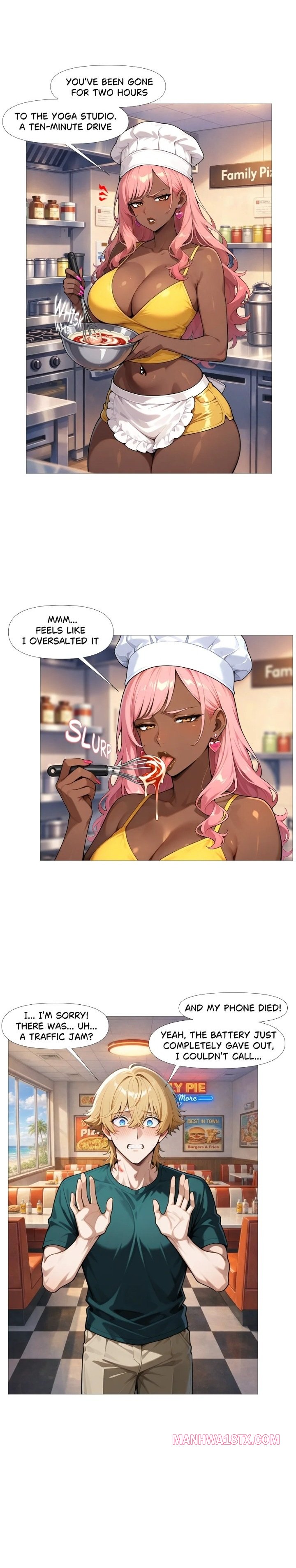 Pizza Boy vs MILFs Chapter 4 - Page 8