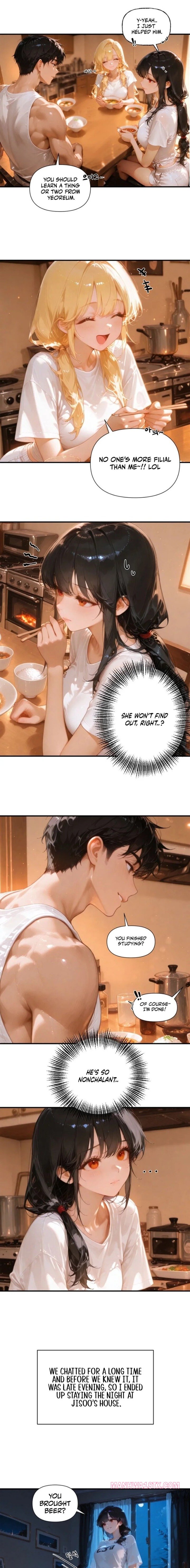 Crossing the Line in Summer Chapter 3 - Page 9