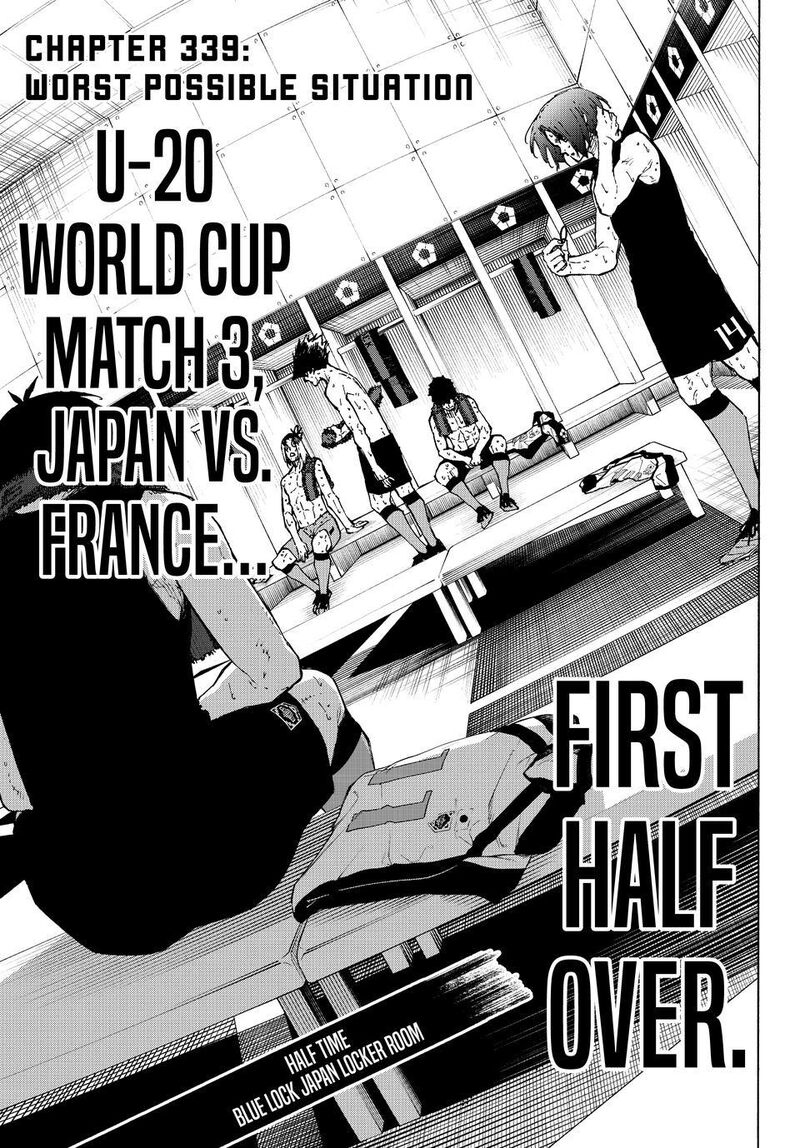 Blue Lock Chapter 339 - Page 1