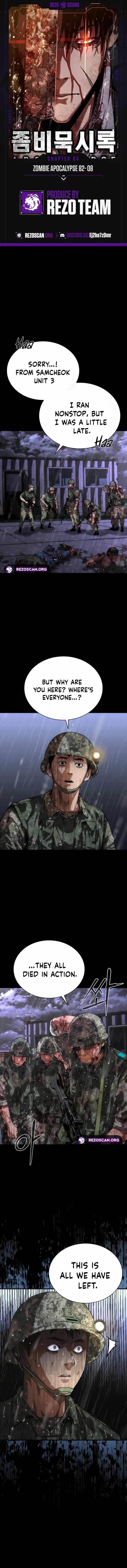 Zombie Revelation: 82-08 Chapter 84 - Page 1