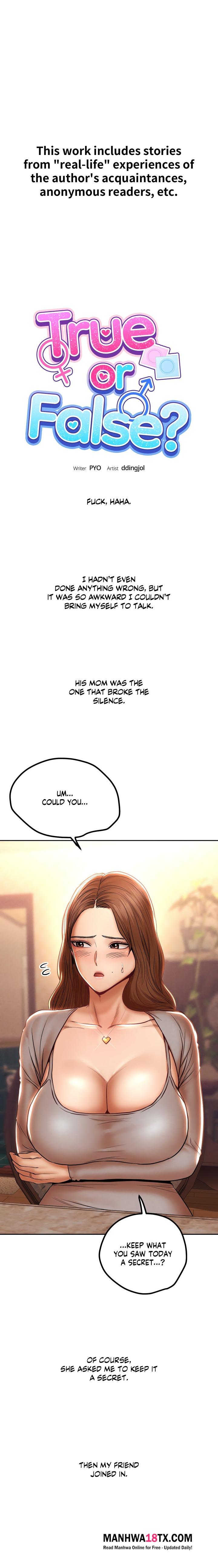 True or False? (Uncensored) Chapter 108 - Page 1