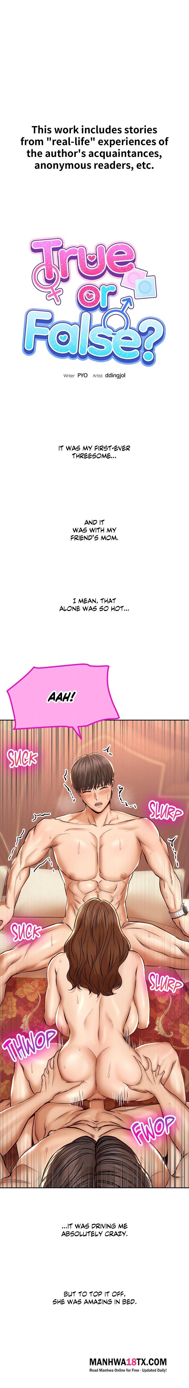 True or False? (Uncensored) Chapter 109 - Page 1