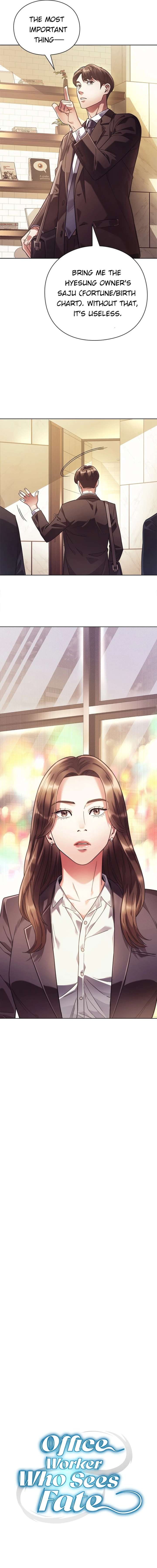 Office Worker Who Sees Fate Chapter 21 - Page 8