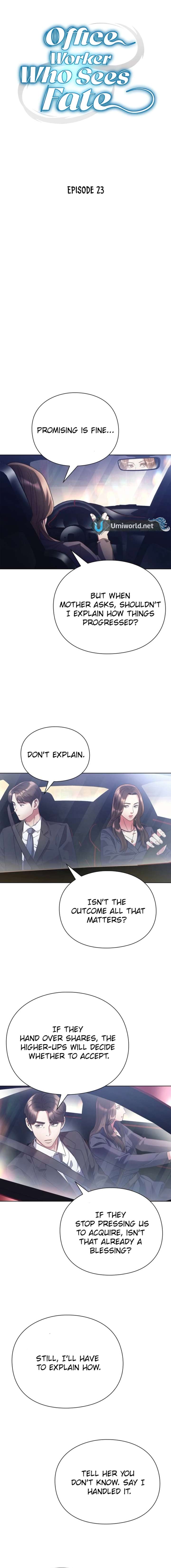 Office Worker Who Sees Fate Chapter 23 - Page 9