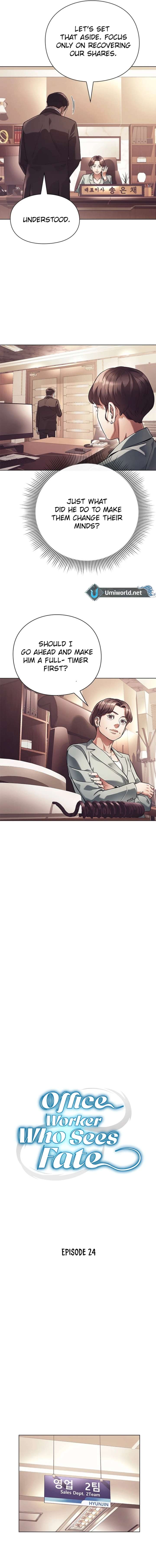 Office Worker Who Sees Fate Chapter 24 - Page 4