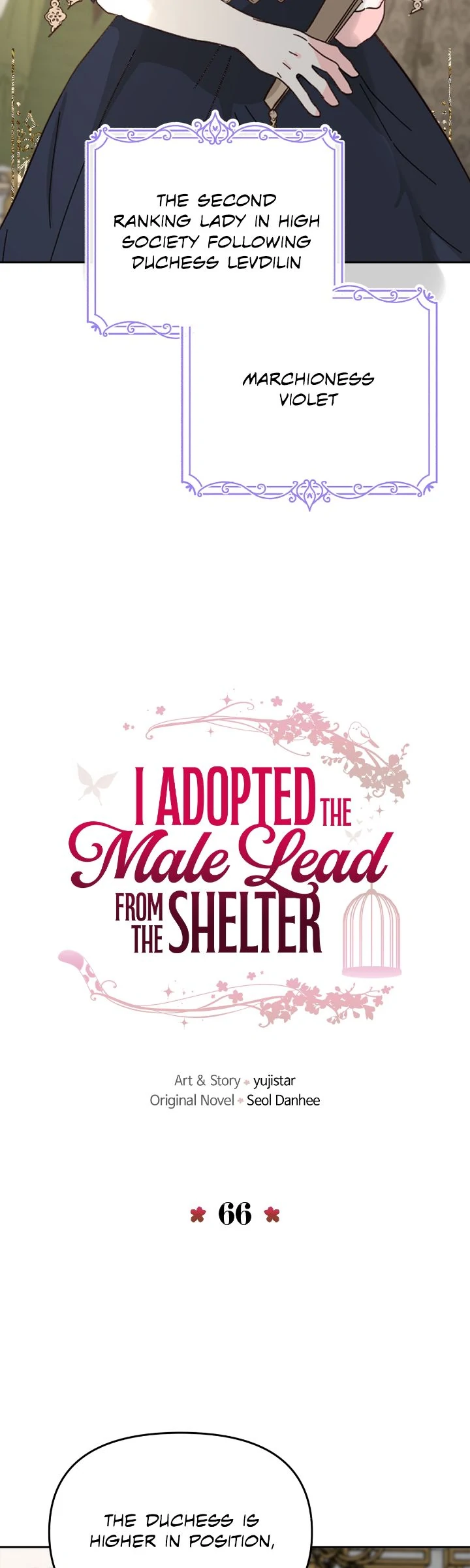 I Adopted a Male Lead From a Prison Shelter Chapter 66 - Page 10