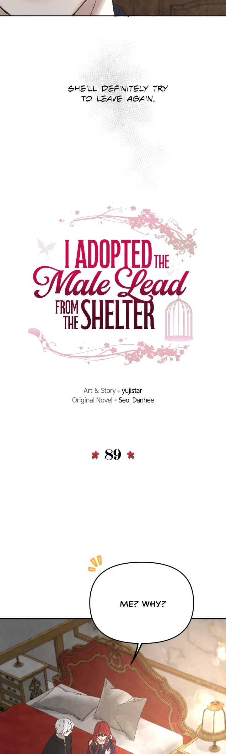 I Adopted a Male Lead From a Prison Shelter Chapter 89 - Page 8