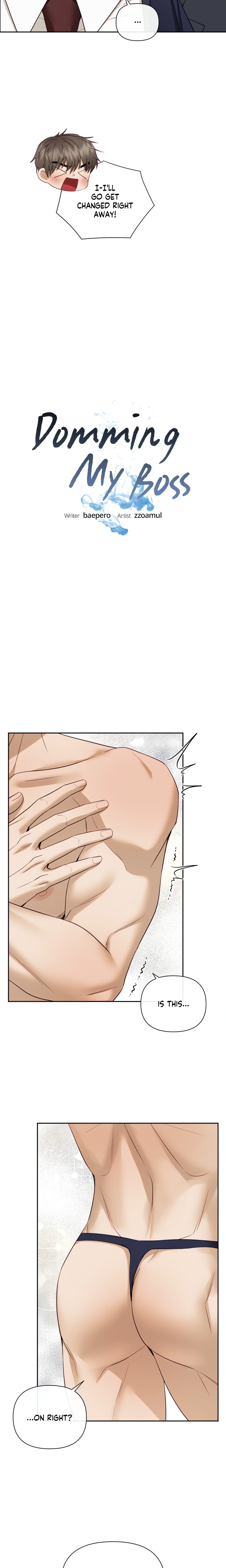 Domming My Boss Chapter 37 - Page 4