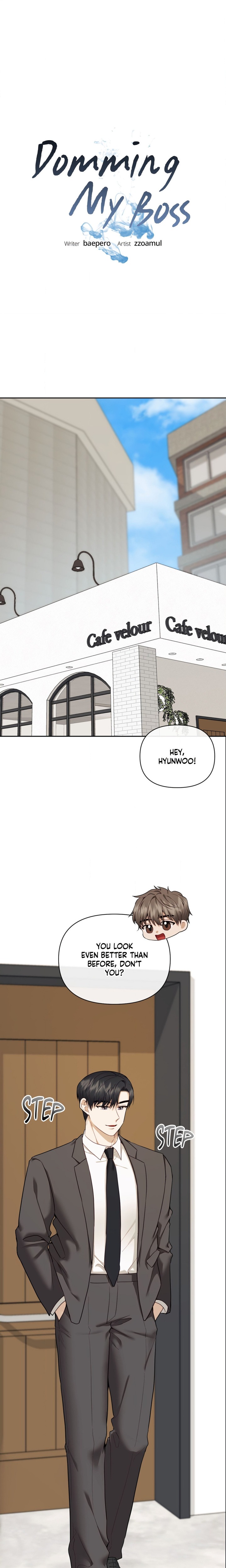 Domming My Boss Chapter 49 - Page 1
