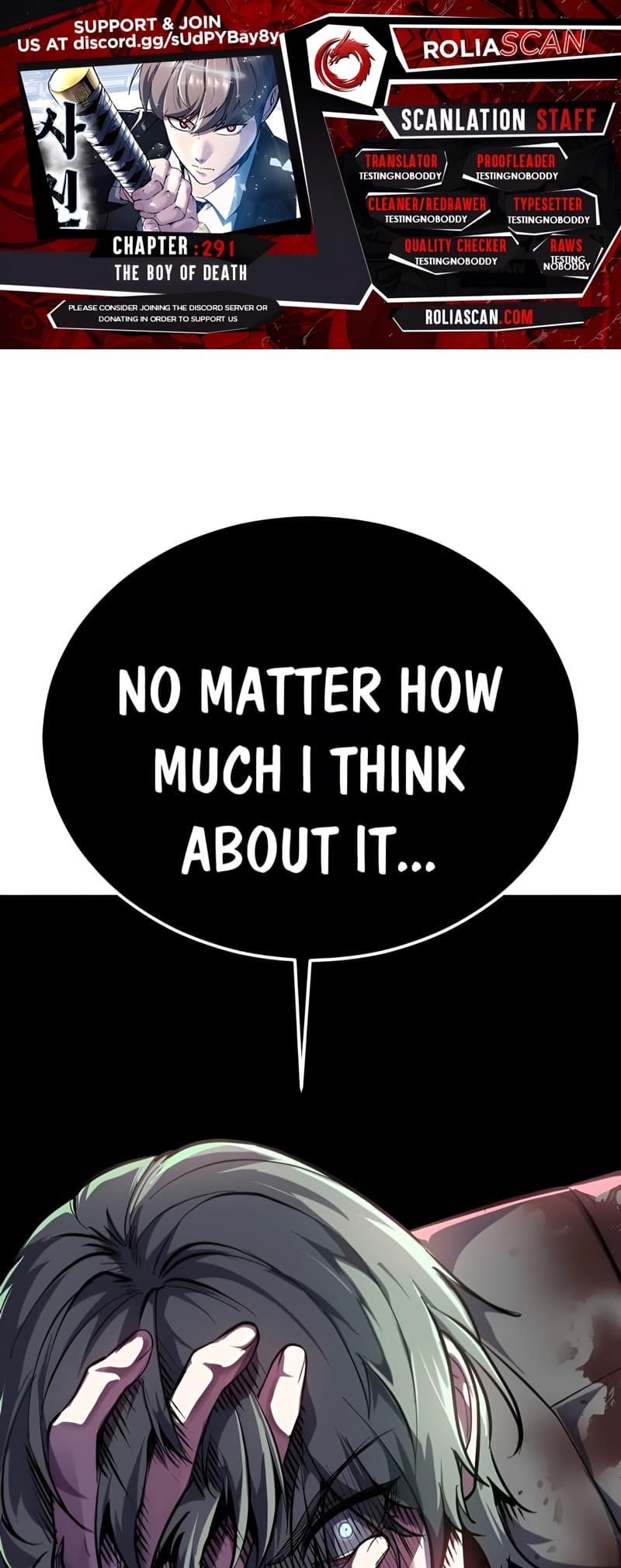 The Boy Of Death Chapter 291 - Page 1