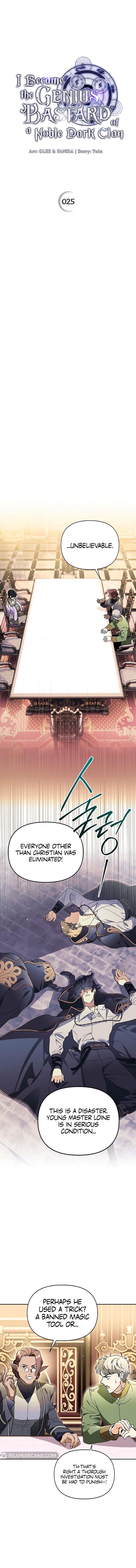 I Became the Genius Bastard of a Noble Dark Clan Chapter 25 - Page 3