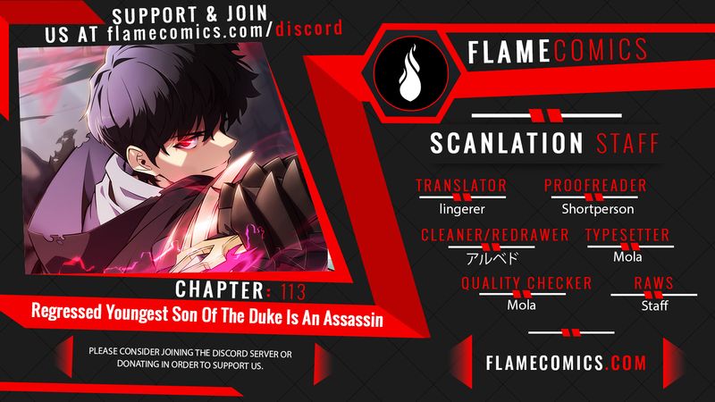 The Regressed Son of a Duke is an Assassin Chapter 113 - Page 1