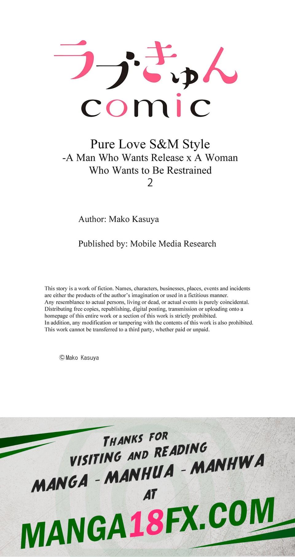 Pure Love S&M Style -A Man Who Wants Release x A Woman Who wants to Be Restrained Chapter 2 - Page 25