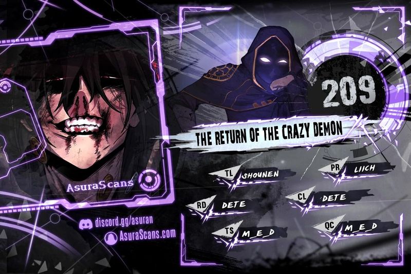 The Return of the Crazy Demon Chapter 209 - Page 1