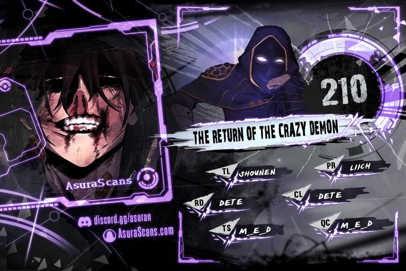 The Return of the Crazy Demon Chapter 210 - Page 1