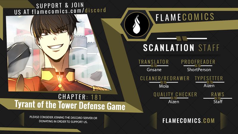 Tyrant of the Tower Defense Game Chapter 181 - Page 1