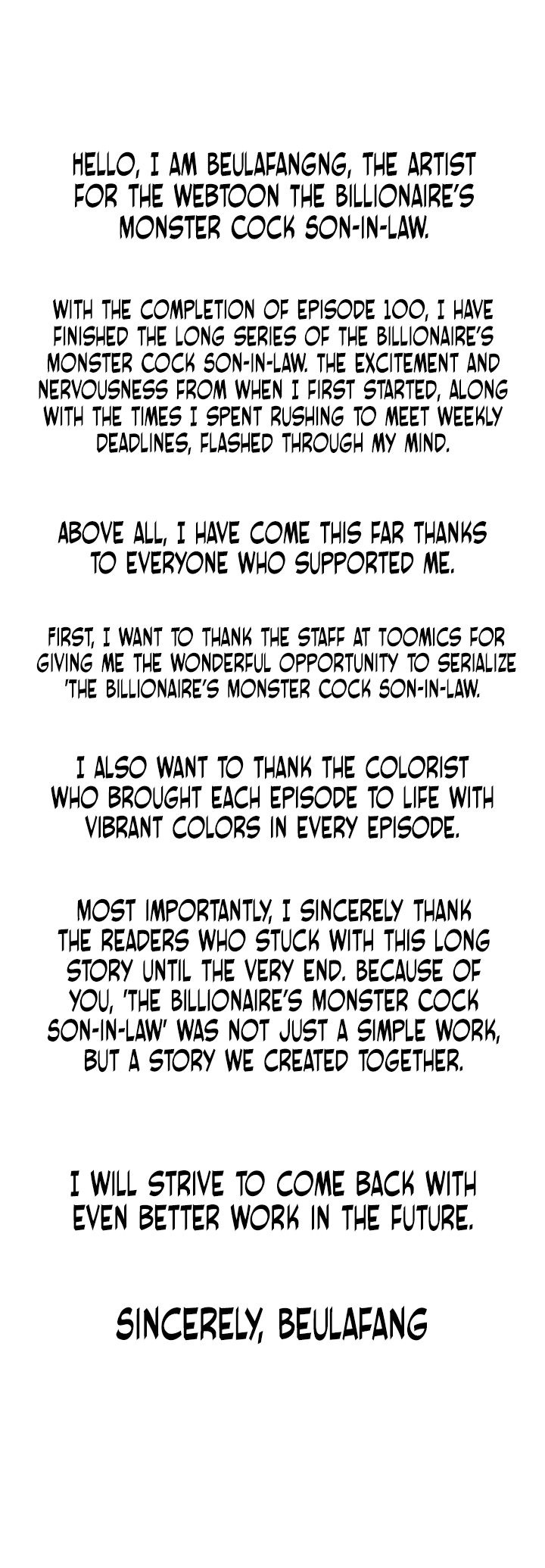 The Billionaire’s Monster Cock Son-In-Law Chapter 101 - Page 1