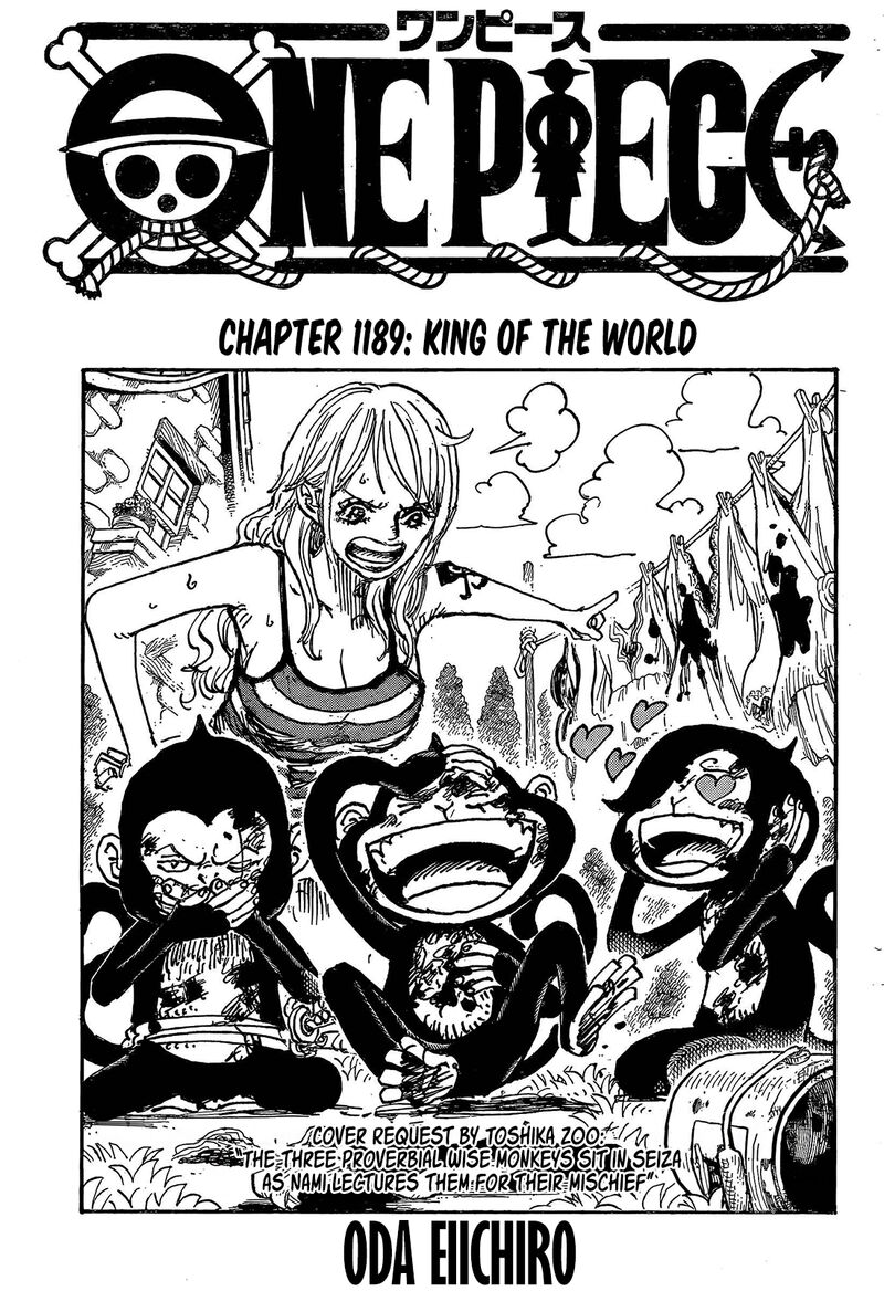 One Piece Chapter 1189 - Page 1