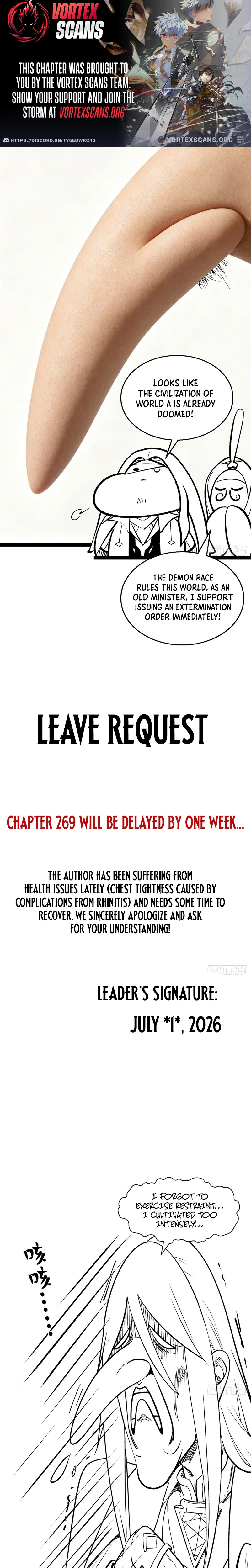 Top Tier Providence - Secretly Cultivate for a Thousand Years Chapter 268.5 - Page 1