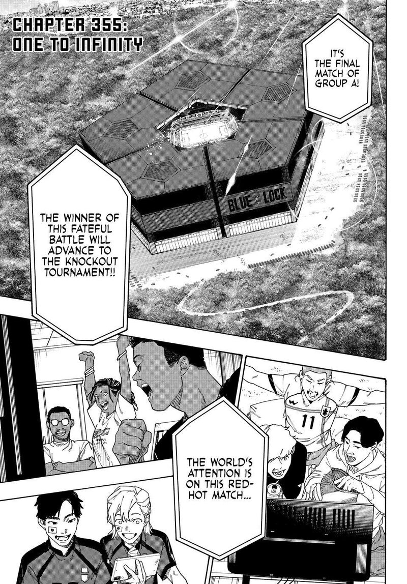 Blue Lock Chapter 355 - Page 1