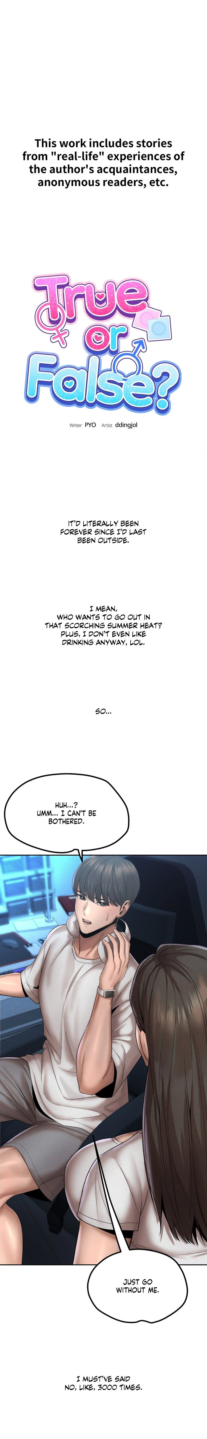 True or False? (Uncensored) Chapter 156 - Page 1