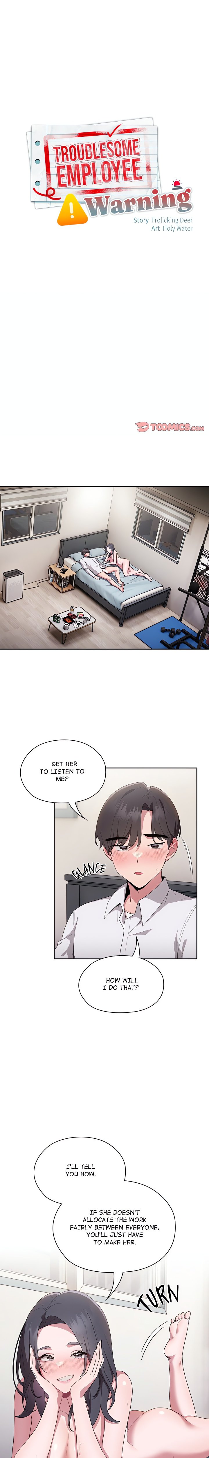 Troublesome Employee Warning (Uncensored) Chapter 6 - Page 1