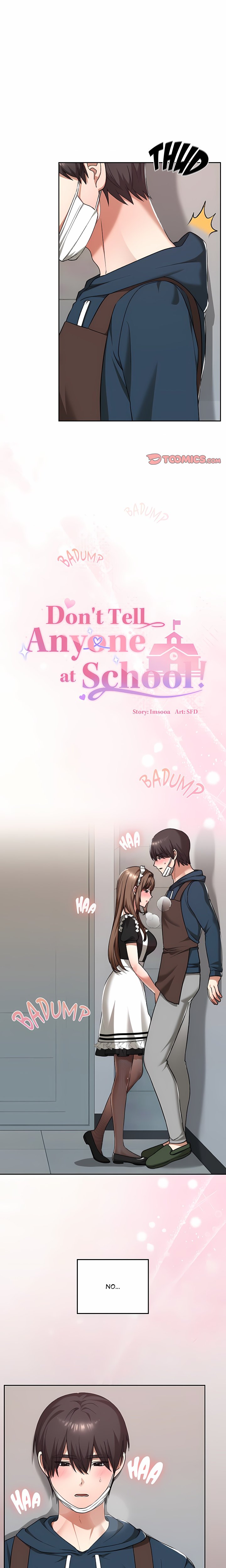Don’t Tell Anyone at School! (Uncensored) Chapter 35 - Page 1