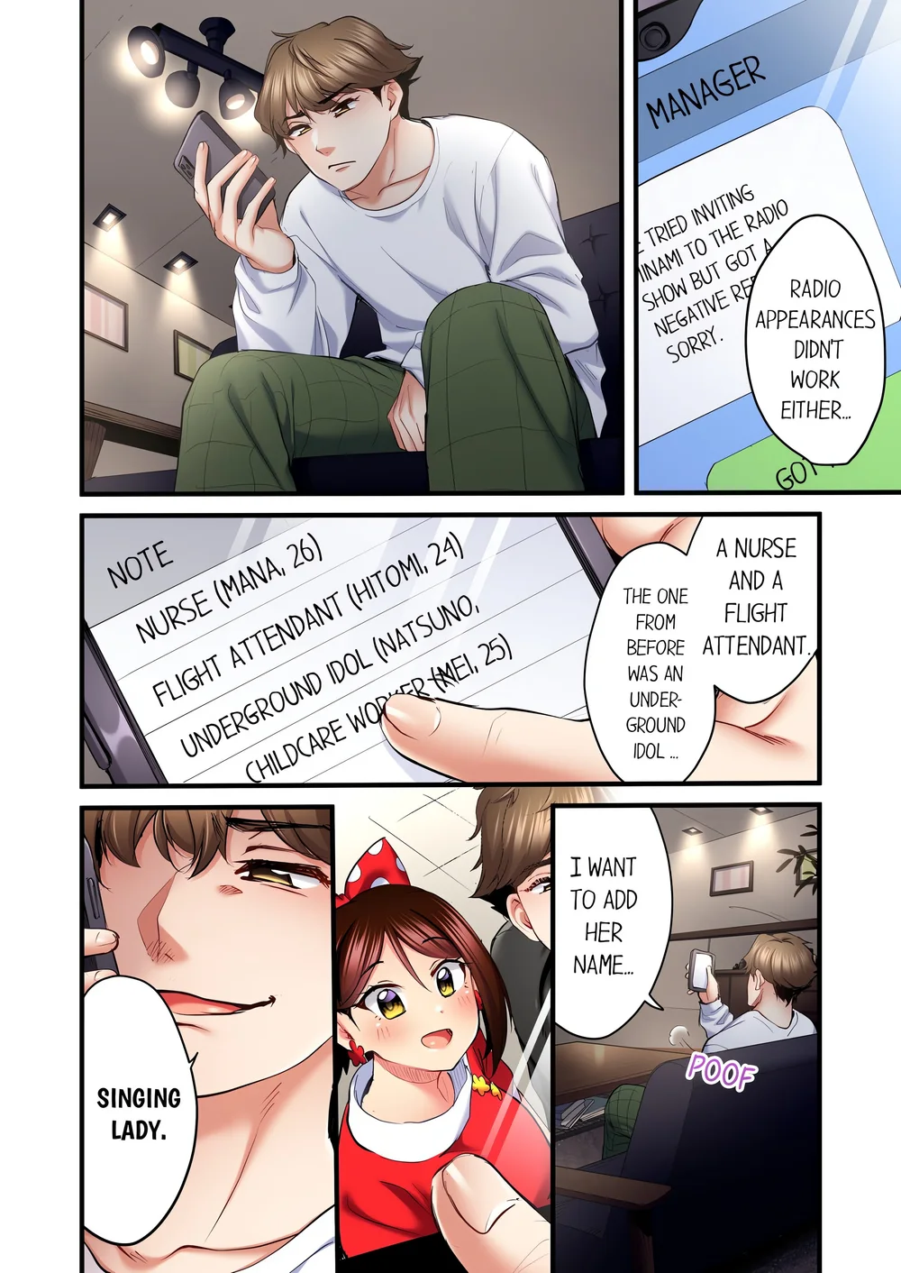 Even an Innocent TV Show Singer Needs Sex… (Uncensored) Chapter 78 - Page 8