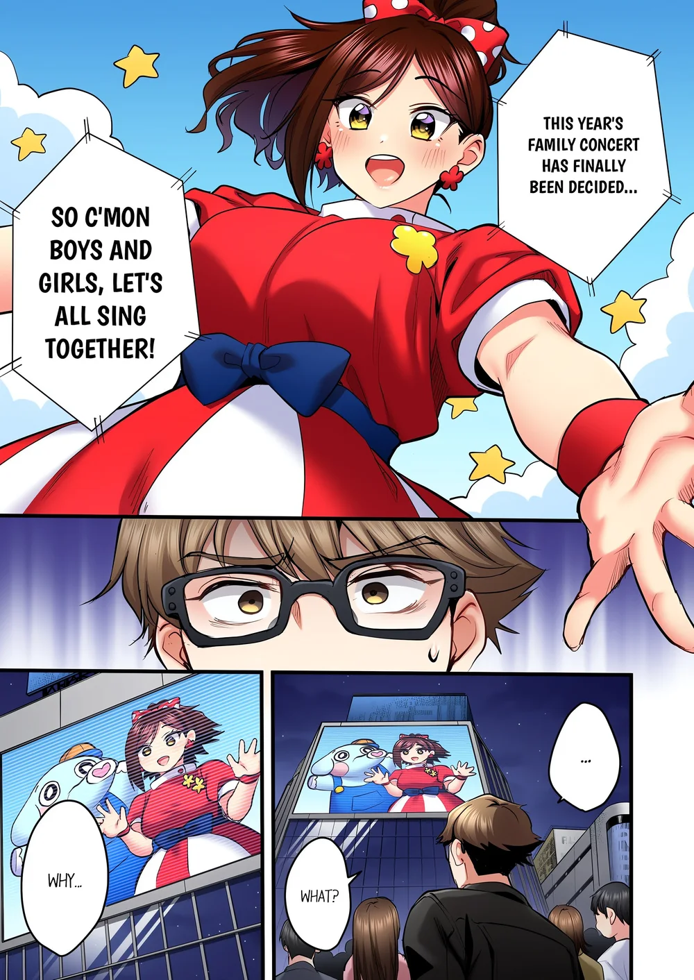 Even an Innocent TV Show Singer Needs Sex… (Uncensored) Chapter 88 - Page 1