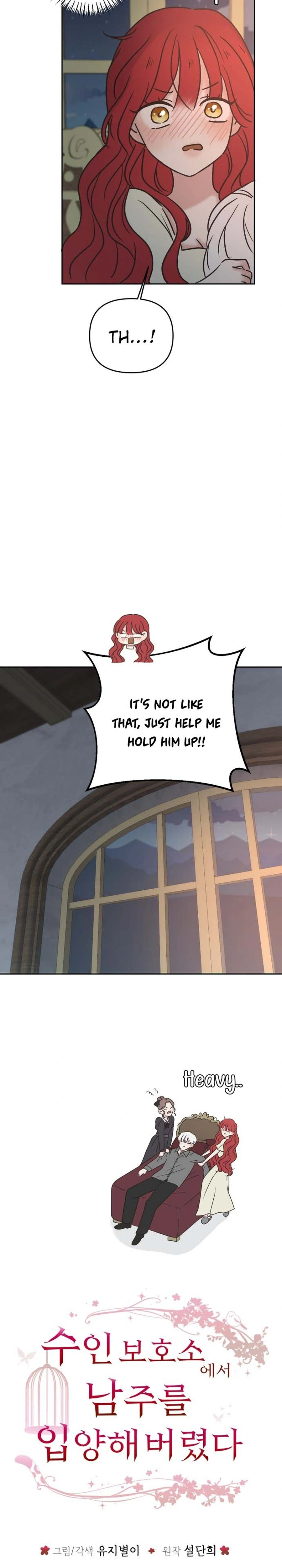 I Adopted a Male Lead From a Prison Shelter Chapter 108 - Page 7