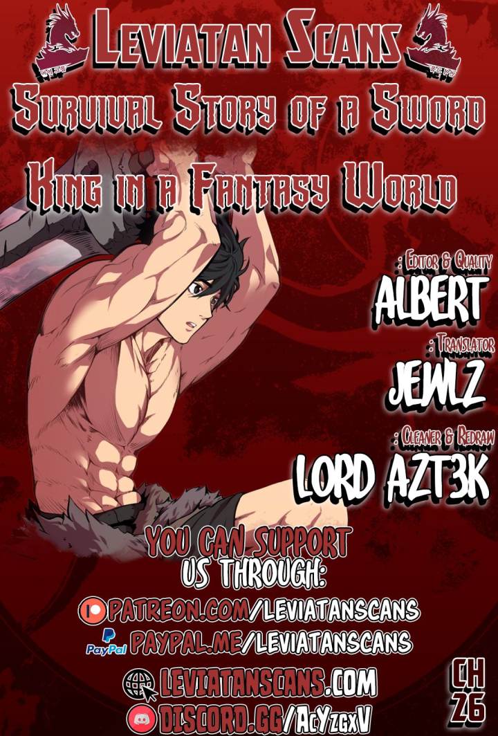 Survival Story of a Sword King in a Fantasy World Chapter 26 - Page 1