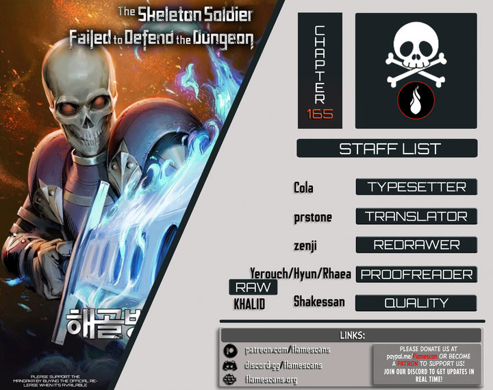 Skeleton Soldier Couldn’t Protect the Dungeon Chapter 165 - Page 1