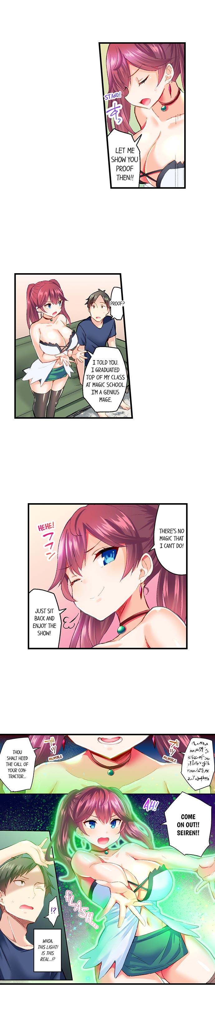My Friend's Gotta Cum to Use Magic Chapter 1 - Page 6