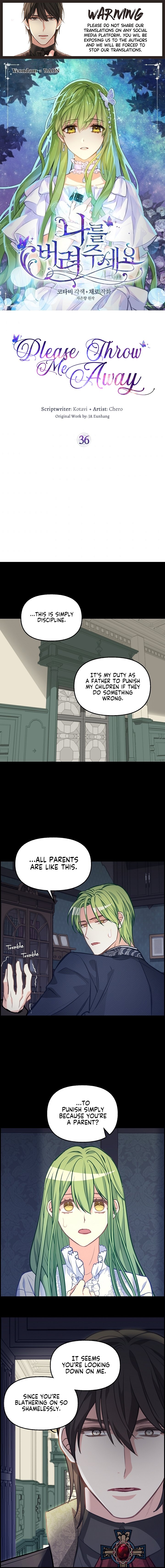 Please Throw Me Away Chapter 36 - Page 1