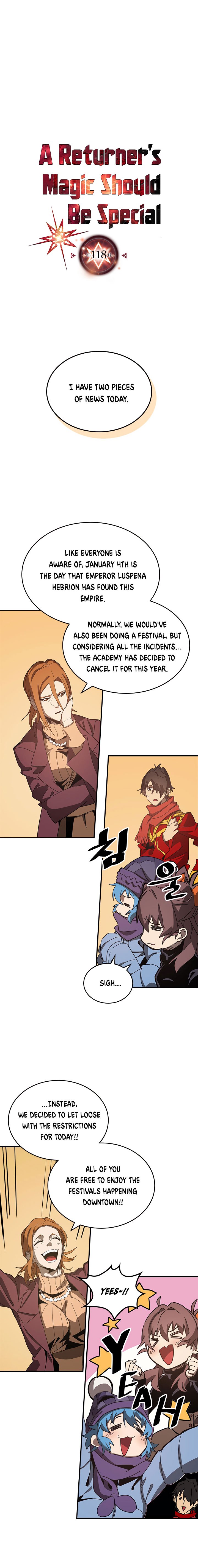 A Returner's Magic Should Be Special Chapter 118 - Page 2