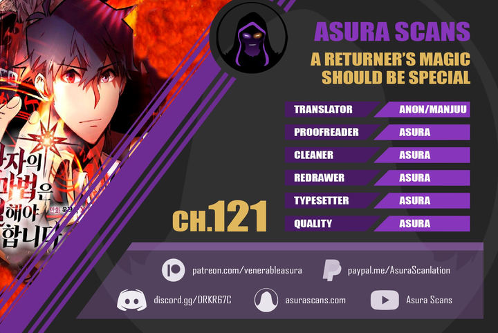 A Returner's Magic Should Be Special Chapter 121 - Page 1