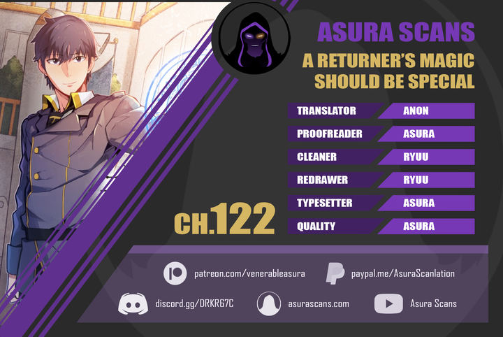 A Returner's Magic Should Be Special Chapter 122 - Page 1