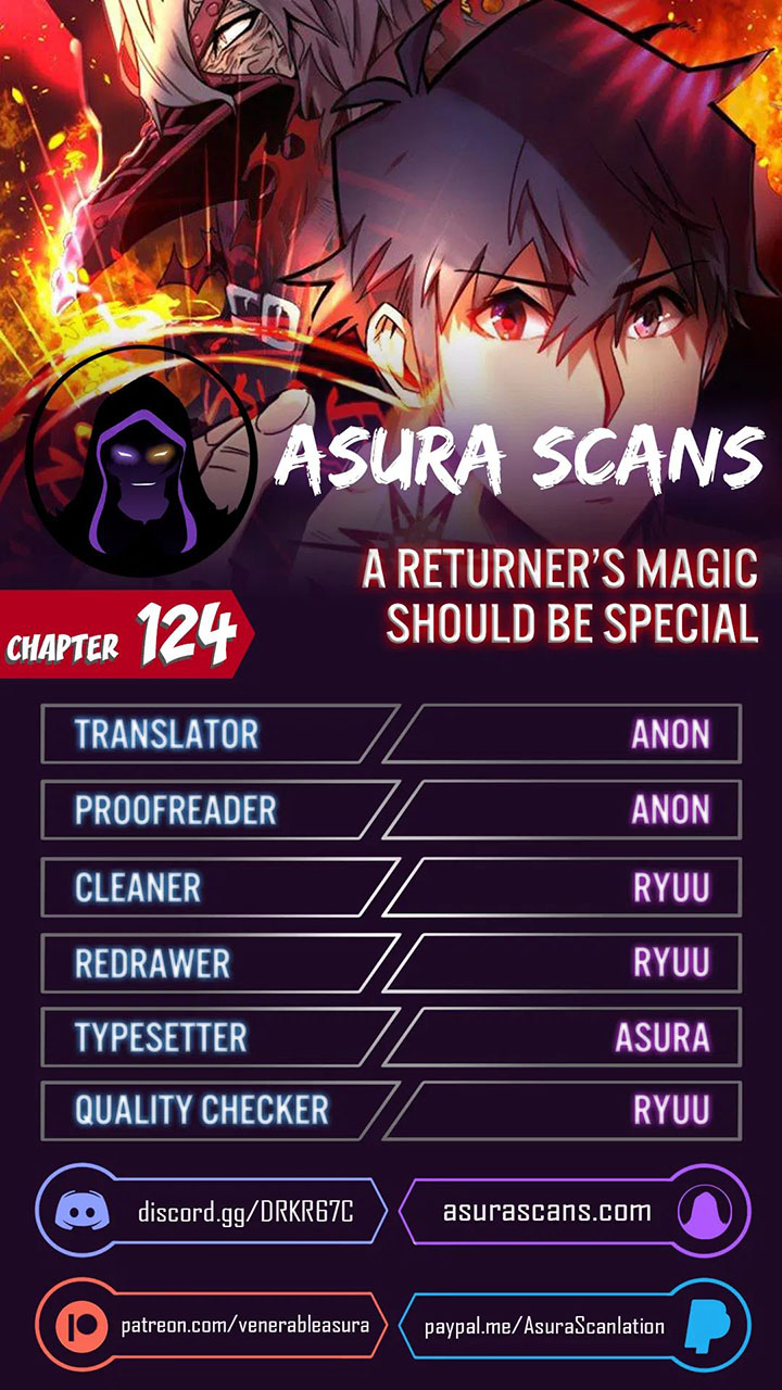 A Returner's Magic Should Be Special Chapter 124 - Page 1
