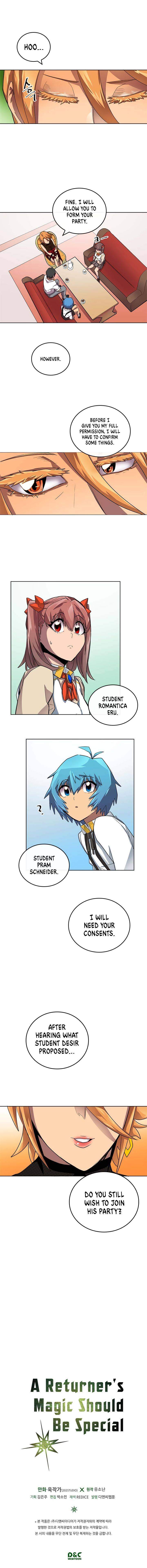 A Returner's Magic Should Be Special Chapter 14 - Page 9