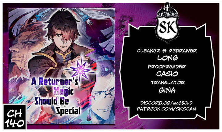 A Returner's Magic Should Be Special Chapter 140 - Page 1